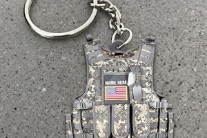 Ideas de llaveros personalizados para veteranos y personal militar